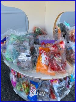 TY Beanie Baby Display Stand Store 83 Babies Tags 90s Rare Princess