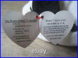 TY Beanie Baby Dotty 4100 Errors Rare PVC Pellets Ty Deutschland