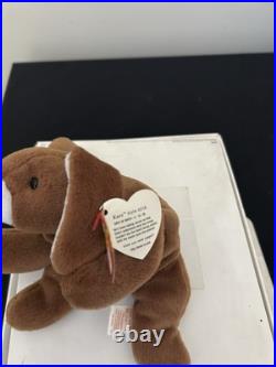 TY Beanie Baby EARS 3rd Gen HT/2nd Gen TT Style 4018 Vintage RARE