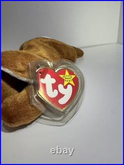TY Beanie Baby EARS the Bunny Rabbit PVC 1995 RARE with Tag Errors Retired TY Beanie Baby EARS the Bunny Rabbit PVC 1995 RARE with Tag Errors Retired