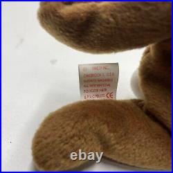 TY Beanie Baby EARS the Bunny Rabbit PVC 1995 RARE with Tag Errors Retired