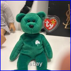 TY Beanie Baby Erin The Bear Rare 1997 TAG ERRORS Mint Condition