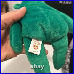 TY Beanie Baby Erin The Bear Rare 1997 TAG ERRORS Mint Condition