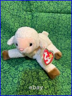 TY Beanie Baby Ewey RARE Tag Error
