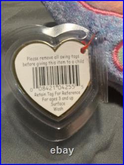 TY Beanie Baby FLITTER the Butterfly MINT Tag errors RARE FLITTER