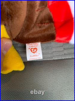 TY Beanie Baby GOBBLES the Turkey Nov 27, 1996 RARE BEANIE BABY RARE