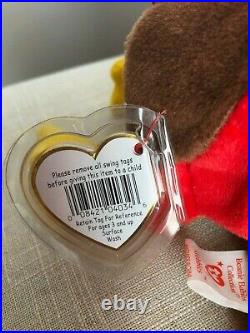 TY Beanie Baby Gobbles the Turkey Perfect Condition With Tag RETIRED RARE