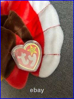 TY Beanie Baby Gobbles the Turkey Rare Find