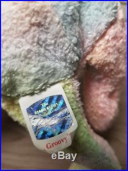 TY Beanie Baby Groovy with RARE Tush Tag