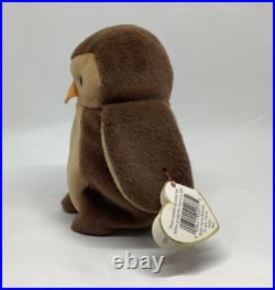 TY Beanie Baby HOOT THE OWL 1995 Retired Rare Tag Errors Mint Vintage TY Beanie Baby HOOT THE OWL 1995 Retired Rare Tag Errors Mint Vintage