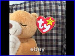 TY Beanie Baby HOPE the Praying Bear. RARE with tag errors