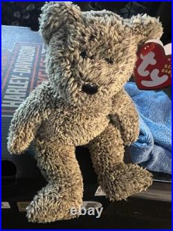 TY Beanie Baby Harry the Bear with rare tag error mint condition