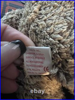 TY Beanie Baby Harry the Bear with rare tag error mint condition