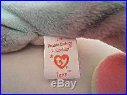 TY Beanie Baby Iggy and Rainbow Recalled Rare and Valuable 1997 many Errors