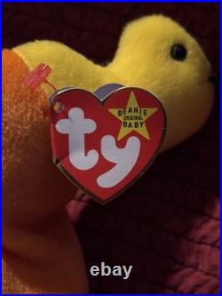 TY Beanie Baby Inch Rare With Errors On Tags Retired 1995