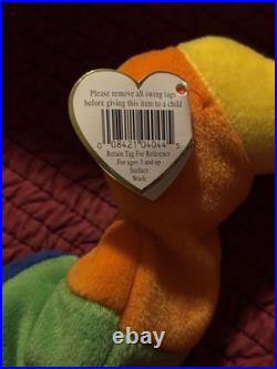 TY Beanie Baby Inch Rare With Errors On Tags Retired 1995
