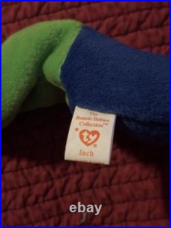 TY Beanie Baby Inch Rare With Errors On Tags Retired 1995