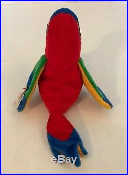 TY Beanie Baby Jabber the Parrot 1997 Rare Retired Vintage & Collectable