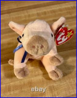 TY Beanie Baby KNUCKLES the Pig NEW Mint Condition 1999 Ret. RARE Tag Errors TY Beanie Baby KNUCKLES the Pig NEW Mint Condition 1999 Ret. RARE Tag Errors