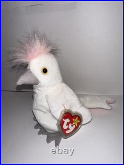 TY Beanie Baby Kuku the Cockatoo TAG ERRORS RARE RETIRED 1997 1998 Mint NEW TY Beanie Baby Kuku the Cockatoo TAG ERRORS RARE RETIRED 1997 1998 Mint NEW