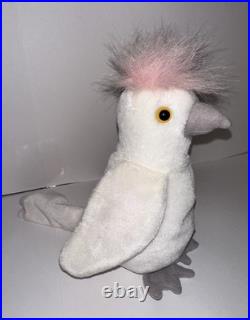 TY Beanie Baby Kuku the Cockatoo TAG ERRORS RARE RETIRED 1997 1998 Mint NEW TY Beanie Baby Kuku the Cockatoo TAG ERRORS RARE RETIRED 1997 1998 Mint NEW