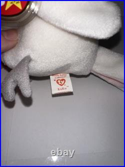 TY Beanie Baby Kuku the Cockatoo TAG ERRORS RARE RETIRED 1997 1998 Mint NEW TY Beanie Baby Kuku the Cockatoo TAG ERRORS RARE RETIRED 1997 1998 Mint NEW