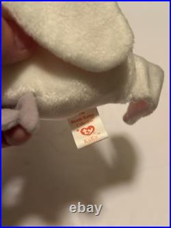 TY Beanie Baby Kuku the Cockatoo with ERRORS RARE RETIRED Bird 1997 1998