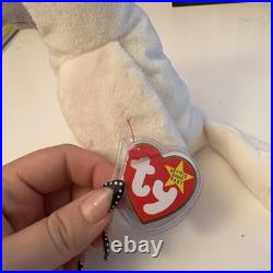 TY Beanie Baby Kuku the Cockatoo with ERRORS RARE RETIRED Bird 1997 1998