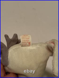 TY Beanie Baby Kuku the Cockatoo with ERRORS RARE RETIRED Bird 1997 1998