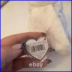 TY Beanie Baby Kuku the Cockatoo with ERRORS RARE RETIRED Bird 1997 1998