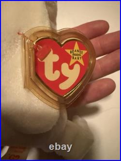 TY Beanie Baby Kuku the Cockatoo with ERRORS RARE RETIRED Bird 1997 1998