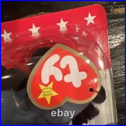 TY Beanie Baby, Lefty the Donkey- 1996 Rare. New in box. Mcdonalds American Trio