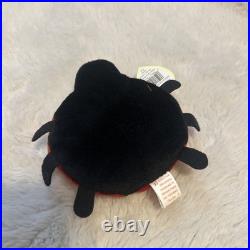 TY Beanie Baby Lucky The Ladybug FLAWLESS. RARE with Spots Plush Toy 1995 TY Beanie Baby Lucky The Ladybug FLAWLESS. RARE with Spots Plush Toy 1995