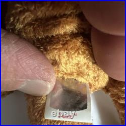TY Beanie Baby Original Fuzz Retired With TAG ERRORS RARE