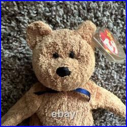 TY Beanie Baby Original Retired FUZZ 1998/1999 TAG ERRORS Rare TY Beanie Baby Original Retired FUZZ 1998/1999 TAG ERRORS Rare