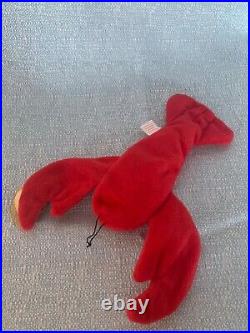 TY Beanie Baby Pinchers Retired and Rare 1993. Excellent Condition. Tagged
