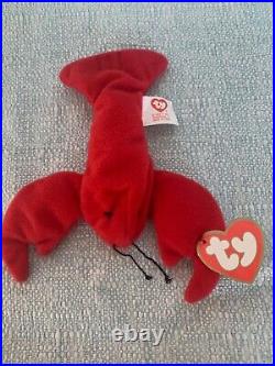 TY Beanie Baby Pinchers Retired and Rare 1993. Excellent Condition. Tagged