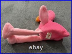 TY Beanie Baby Pinky, Rare & Hard to Find! Retired Original 1995, many Errors