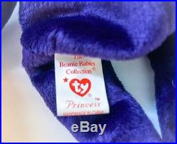 TY Beanie Baby Princess Diana Princess Rare Collectible Bear (1997)