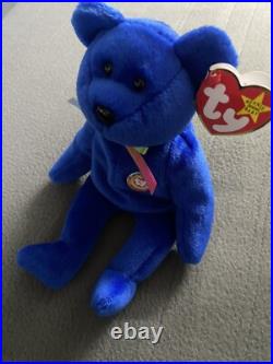 TY Beanie Baby RARE 1998 Clubby Bear With Errors Near Mint Condition TY Beanie Baby RARE 1998 Clubby Bear With Errors Near Mint Condition