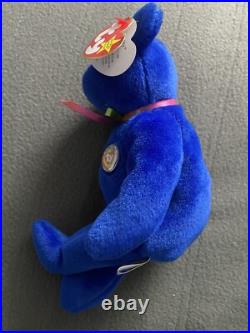 TY Beanie Baby RARE 1998 Clubby Bear With Errors Near Mint Condition TY Beanie Baby RARE 1998 Clubby Bear With Errors Near Mint Condition