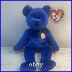 TY Beanie Baby RARE 1998 Clubby Bear with Errors Mint Condition & TAGs