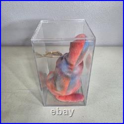 TY Beanie Baby REX Dinosaur 1995 3rd Gen Hang Tag WithDamage Rare Retired T-Rex