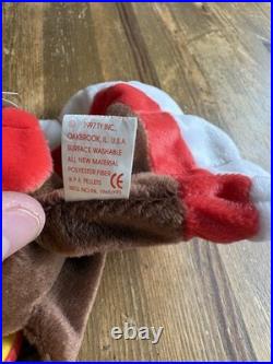TY Beanie Baby Rare Gobbles 1996 The Turkey Original Mint P. E Pellets W Errors