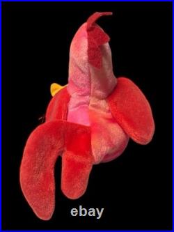 TY Beanie Baby Rare Retired Original Mint Condition 1996 Strut Rooster Pink Red