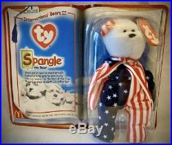 TY Beanie Baby-Rare Spangle The Bear McDonalds 1999 New In Box Never Opened