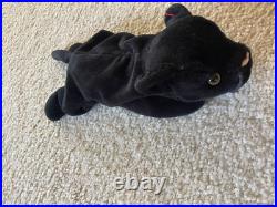 TY Beanie Baby Rare VELVET (THE PANTHER) DOB 12-16-1995 # 4064 MINT