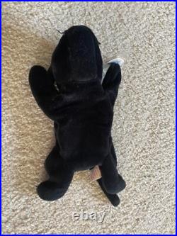 TY Beanie Baby Rare VELVET (THE PANTHER) DOB 12-16-1995 # 4064 MINT