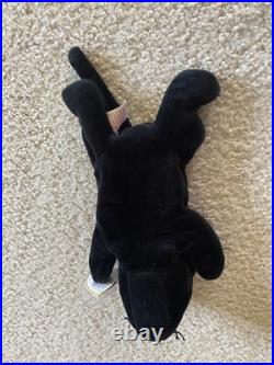 TY Beanie Baby Rare VELVET (THE PANTHER) DOB 12-16-1995 # 4064 MINT