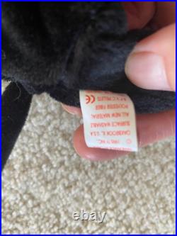 TY Beanie Baby Rare VELVET (THE PANTHER) DOB 12-16-1995 # 4064 MINT